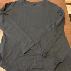 UNIQLO ブラック 長袖Tシャツ M