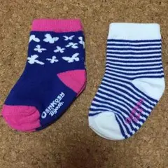新品 オシュコシュ 女の子 ベビー ソックス