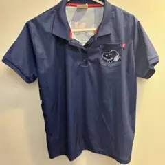 スヌーピー　ポロシャツ　ポリエステル