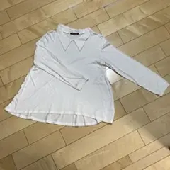 mizuiro ind 長袖 襟付き トップス