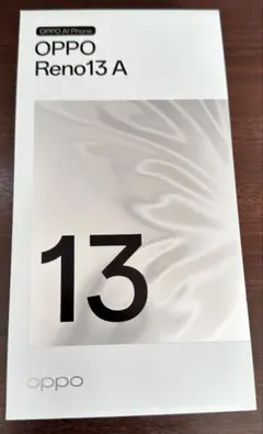 【未使用】OPPO Reno13 A ルミナスネイビー OPG05 UQモバイル