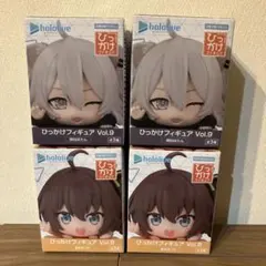ホロライブ　夏色まつり　獅白ぼたん ひっかけフィギュア　4点セット