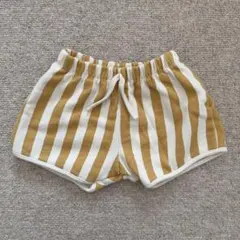 ZARA ストライプ柄バミューダパンツのサムネイル