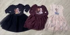 アナ雪　ワンピース　3枚セット チュールスカート H&M ディズニー