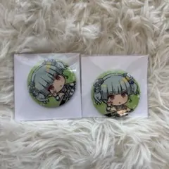 兵藤雫 キャラクター缶バッジ 2個セット