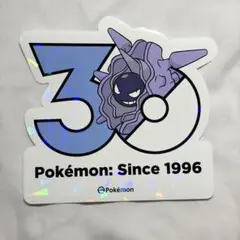 スイクン ポケモン30周年ランダムシール 聖水ソンスポップアップpopup