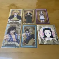 鬼滅の刃　アニメイト　コラボ　カード　缶バッジ