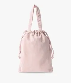ロンハーマン コーデュロイ 2ウェイ ドローストリング トート（S）ピンク