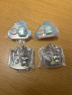 【新品未開封】サンリオパッケージチャーム ハンギョドン バツ丸 4個セット