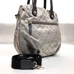 【未使用級】ラシット　ハンドバッグ　ショルダーバッグ　2way ロゴ　総柄