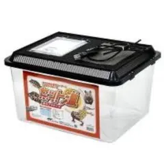 ダントツ付きプラスチックケースレップジャパン 特大虫かご 温熱機能付き　セット温