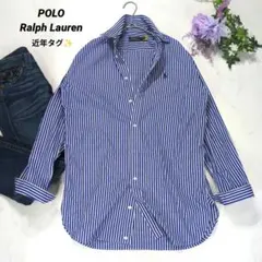 POLO Ralph Lauren ラルフローレン 長袖ストライプシャツ近年タグのサムネイル