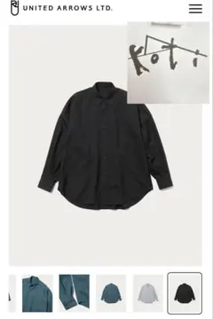 koti BEAUTY&YOUTH ウール100 オーバーサイズ サイドポケット