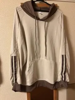 配色プルオーバー パーカー
