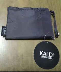 ｘ*様 カルディ　オリジナルエコバッグ　◯ブラック