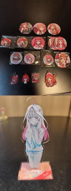 中野五月 五等分の花嫁 クリームソーダ 缶バッジ - メルカリ