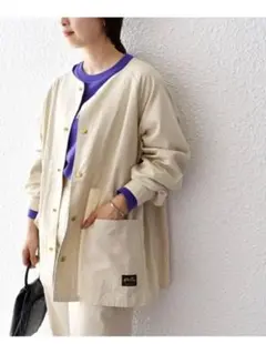 【SHIPS別注】StanRay:ノーカラーカバーオール