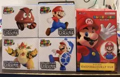 【豪華5体セット】スーパーマリオ ビッグアクションフィギュア ＆ 3Dランド