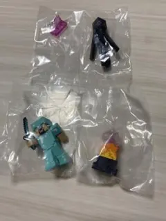 MINECRAFT フィギュアあそーと エンダードラゴン戦 2 マイクラ セット