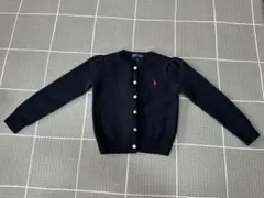 ラルフローレン　ニットカーディガン ネイビー　110cm