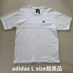 adidas THE THREE STRIPES Tシャツ ホワイト