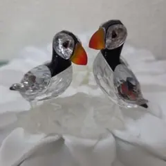 スワロフスキー インコ BABY LOVEBIRDS - メルカリ