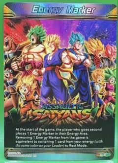 ドラゴンボール 海外 エナジーマーカー M-20 ベジットブルー ブロリー 英語のサムネイル