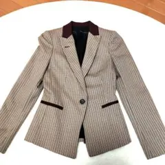 千鳥格子 テーラードジャケット
