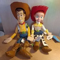 トイ・ストーリー　ウッディとジェシー ぬいぐるみセット