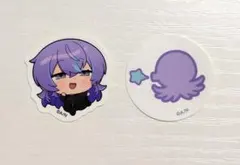 にじさんじ 星導ショウ まねきねこ 秋日和 フレークシール