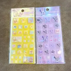 【新品未開封品】ディズニー　タイルシール　ミニー　プーさん