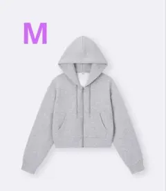 ◆ GU ◆パフスウェットフルジップパーカ　新品タグ付き