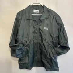 ミリタリーCLUB SPORT ナイロンジャケット ダークグリーン