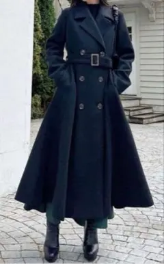 【RESEXXY】フレアデザインロングコート