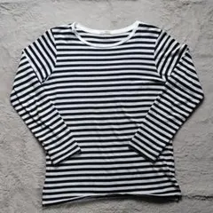 ボーダー カットソー 長袖 Tシャツ ロンT archive