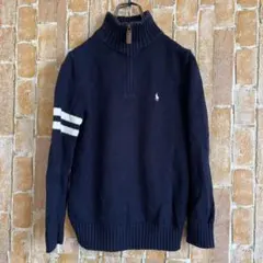 ポロバイラルフローレン ニット セーター ネイビー キッズ 130cm