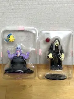 ディズニー　アースラ&白雪姫魔女　フィギュア　2体セット