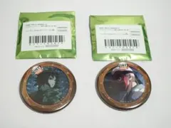 鬼滅の刃　無限城編第一章　コラボカフェ「決戦の火蓋を切る」缶バッジ　義勇・鱗滝