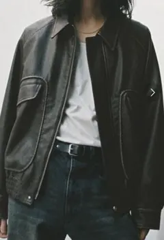 ARTIFICIAL GRAIN FLIGHT BLOUSON M