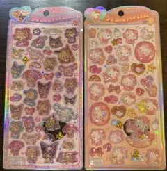 【正規品】うるちゅるポップシール　ハローキティ 日焼けサンリオキャラクターズ