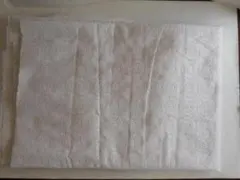 生地 布 1 昭和レトロ ケミカルレース ホワイト 新品 未使用 保管品 です。