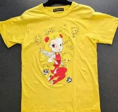 天使半袖24時間テレビチャリティーTシャツ イエローS〜M