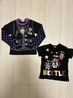 長袖、半袖Tシャツ2枚セットのサムネイル