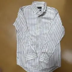 CAFÉ SOHO 長袖シャツ ストライプ M