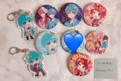 すとぷり 缶バッジ アクリルキーホルダー