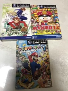 な*り様 ジャンク　ゲームキューブ ソフト 3本セット