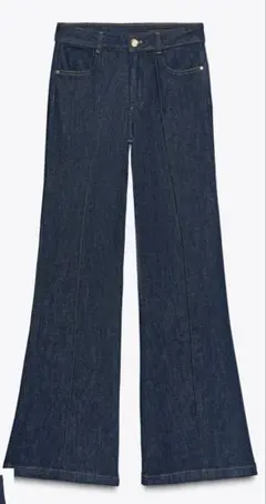 ZARA Z1975 フレアプリーツ入りパンツ