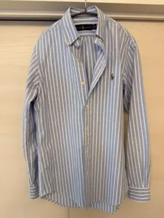 ポロラルフローレン　POLO RALPH LAURENボタンシャツ　ブルー