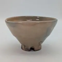 萩焼 切り高台茶盌 御本茶碗 抹茶碗 抹茶茶碗 茶道具 茶器 食器 在銘 御本手のサムネイル