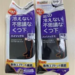 桐灰化学 足の冷えない不思議なくつ下 ２点